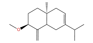Eudesma-4(15),7-dien-3beta-yl methyl ether